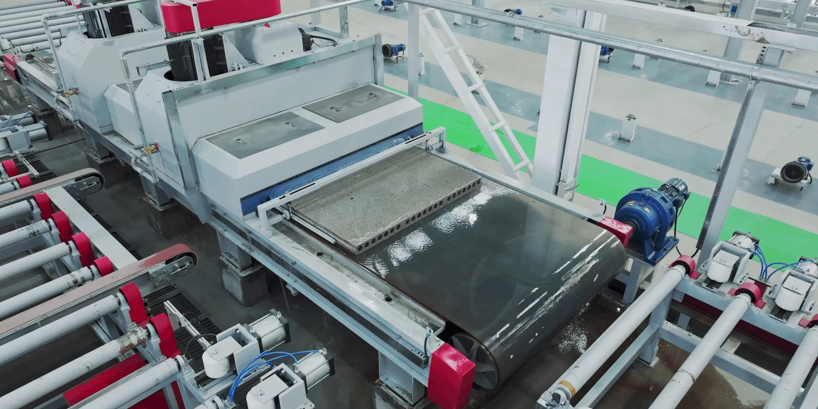 Hollow panel production