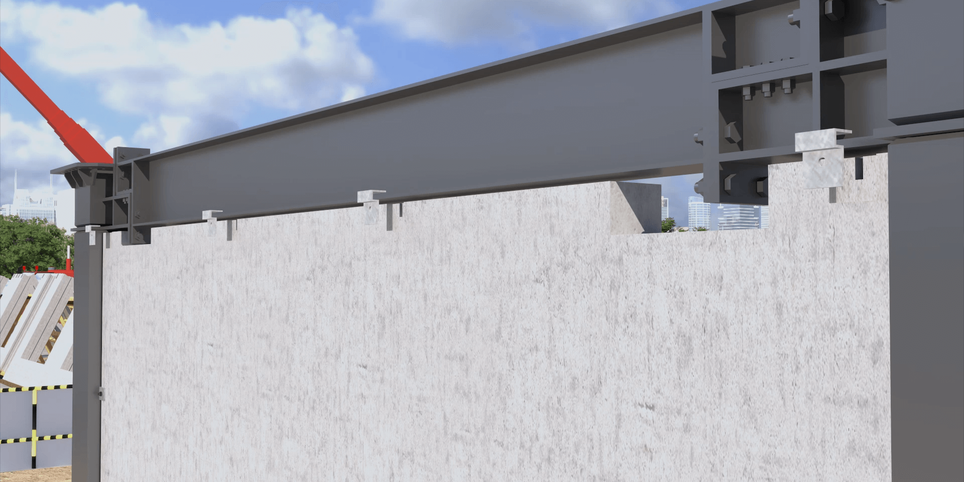 Install Exterior  Wall Panels