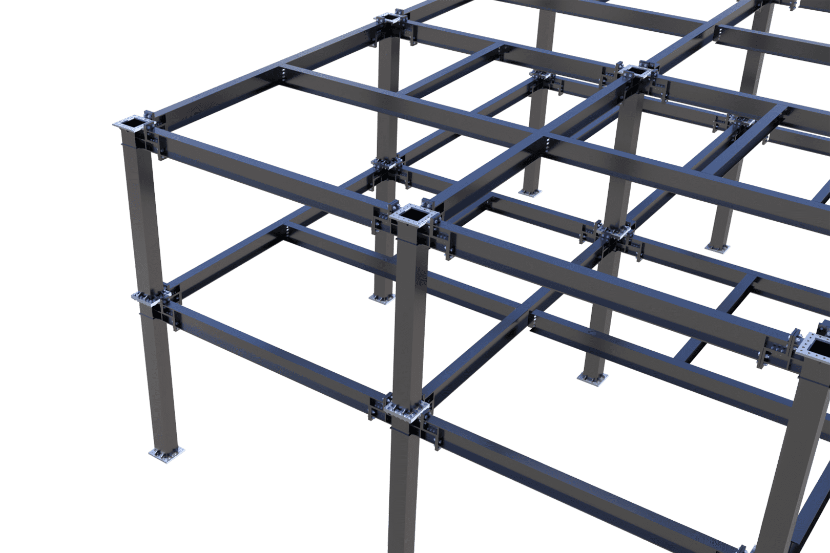 SEP system steel structure components