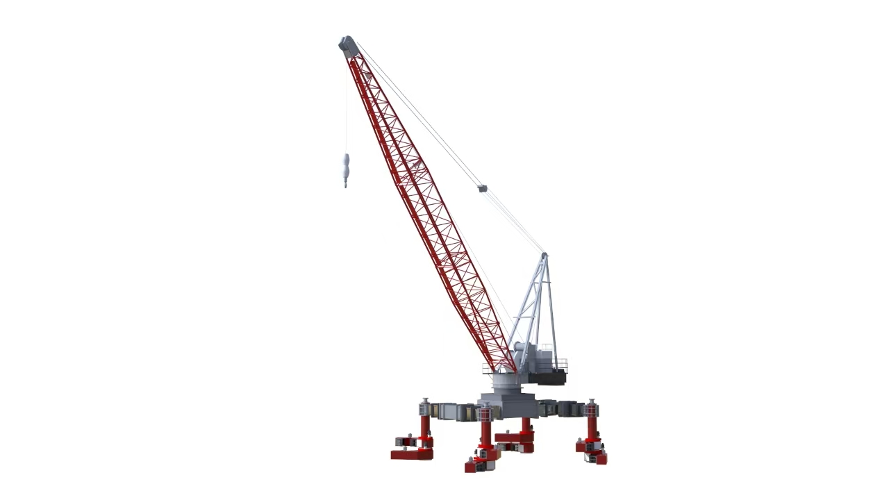Self Climbing Crane