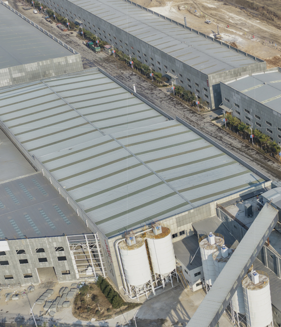 钢构构件智能工厂