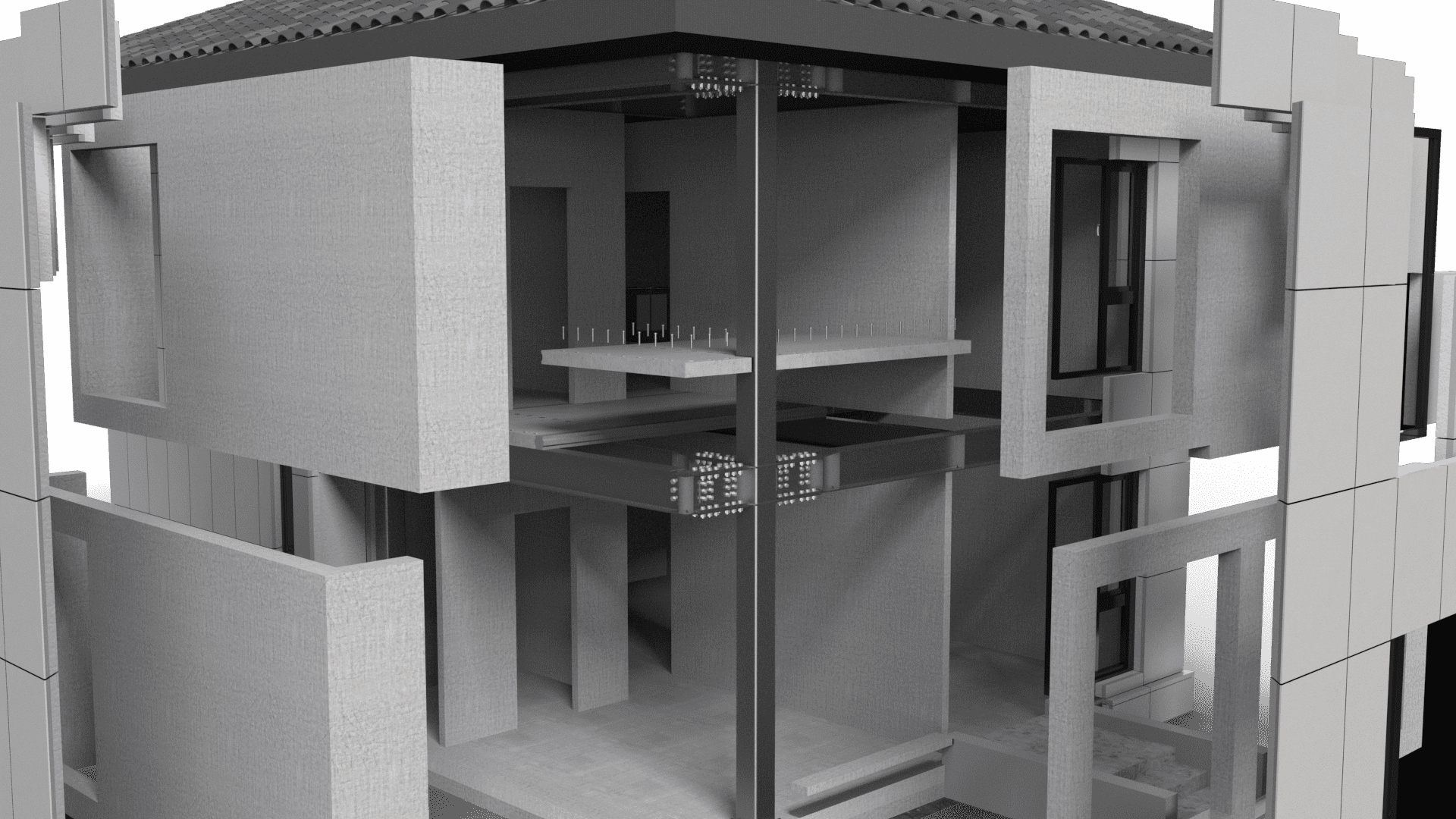 将建筑的梁、板、柱、墙等主要部件在工厂里进行标准化、精细化生产，然后运输到施工现场，像组装零件一样进行精准、高效的拼接。这是一种从根本上改变“秦砖汉瓦”湿作业模式的现代化建造方法