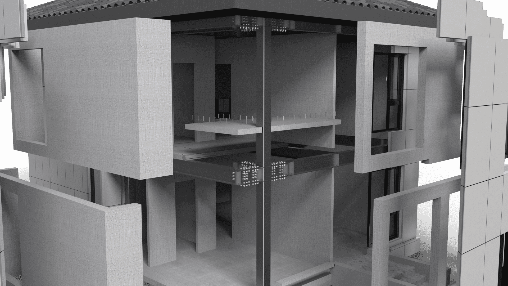 将建筑的梁、板、柱、墙等主要部件在工厂里进行标准化、精细化生产，然后运输到施工现场，像组装零件一样进行精准、高效的拼接。这是一种从根本上改变“秦砖汉瓦”湿作业模式的现代化建造方法