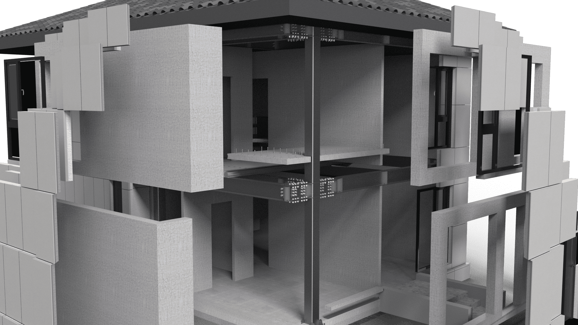 将建筑的梁、板、柱、墙等主要部件在工厂里进行标准化、精细化生产，然后运输到施工现场，像组装零件一样进行精准、高效的拼接。这是一种从根本上改变“秦砖汉瓦”湿作业模式的现代化建造方法