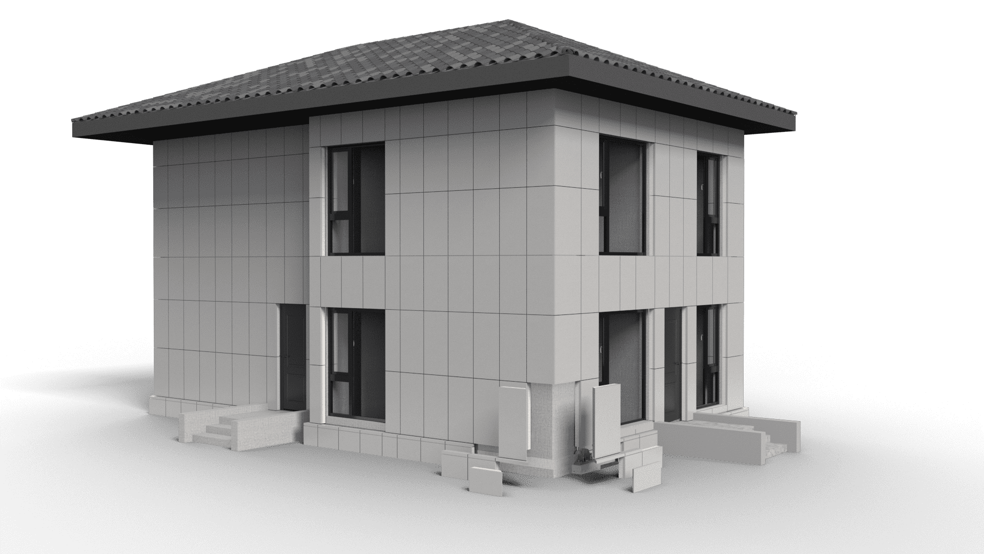 将建筑的梁、板、柱、墙等主要部件在工厂里进行标准化、精细化生产，然后运输到施工现场，像组装零件一样进行精准、高效的拼接。这是一种从根本上改变“秦砖汉瓦”湿作业模式的现代化建造方法