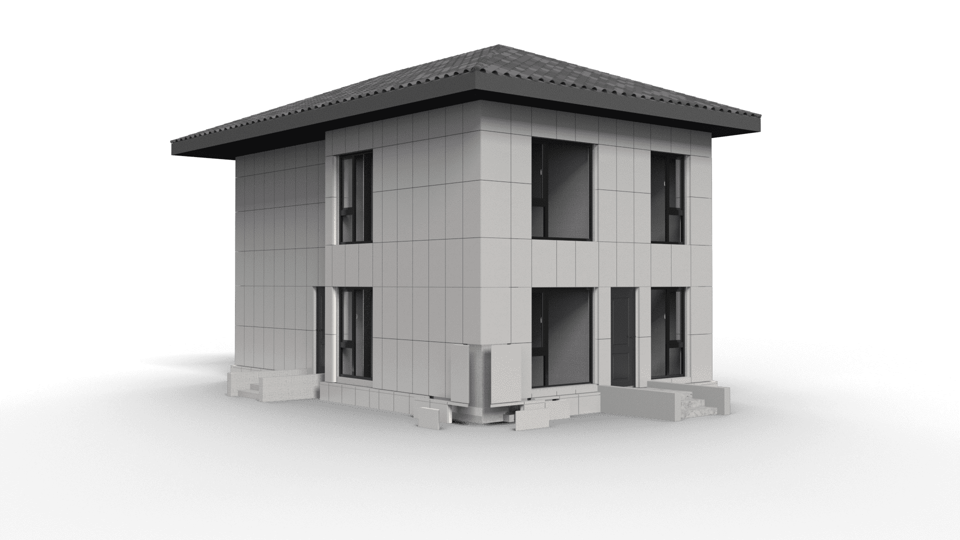 将建筑的梁、板、柱、墙等主要部件在工厂里进行标准化、精细化生产，然后运输到施工现场，像组装零件一样进行精准、高效的拼接。这是一种从根本上改变“秦砖汉瓦”湿作业模式的现代化建造方法