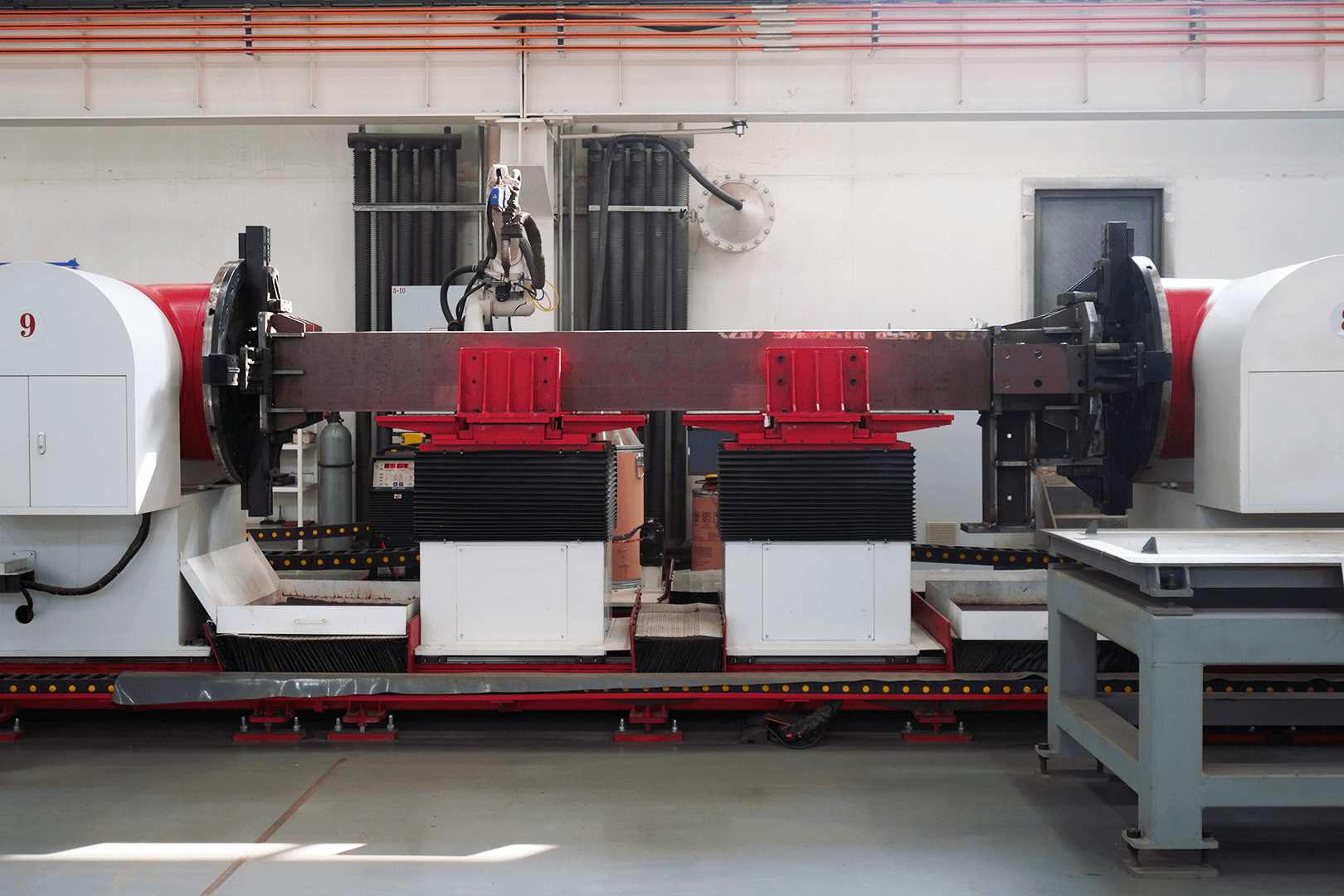 钢结构构件成品生产线