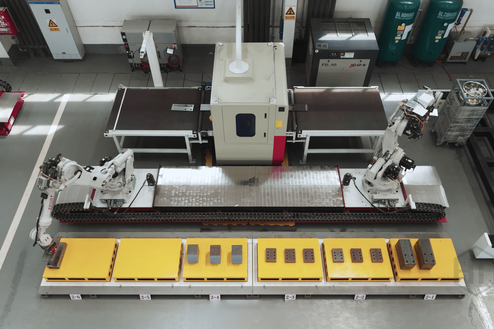 输送机（带视觉）- 毛刺去除工作站