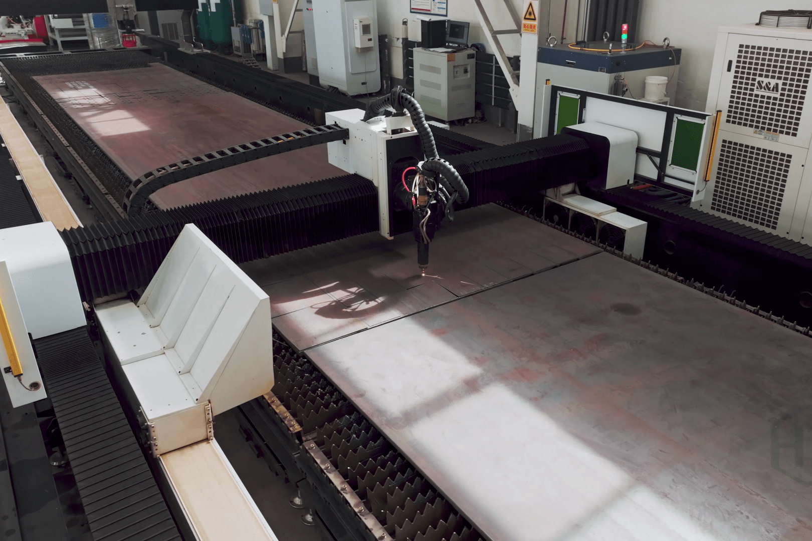 钢节点智能生产线