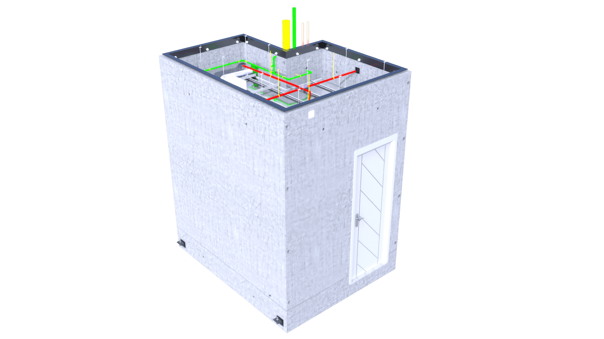 PC预制组合卫生间
