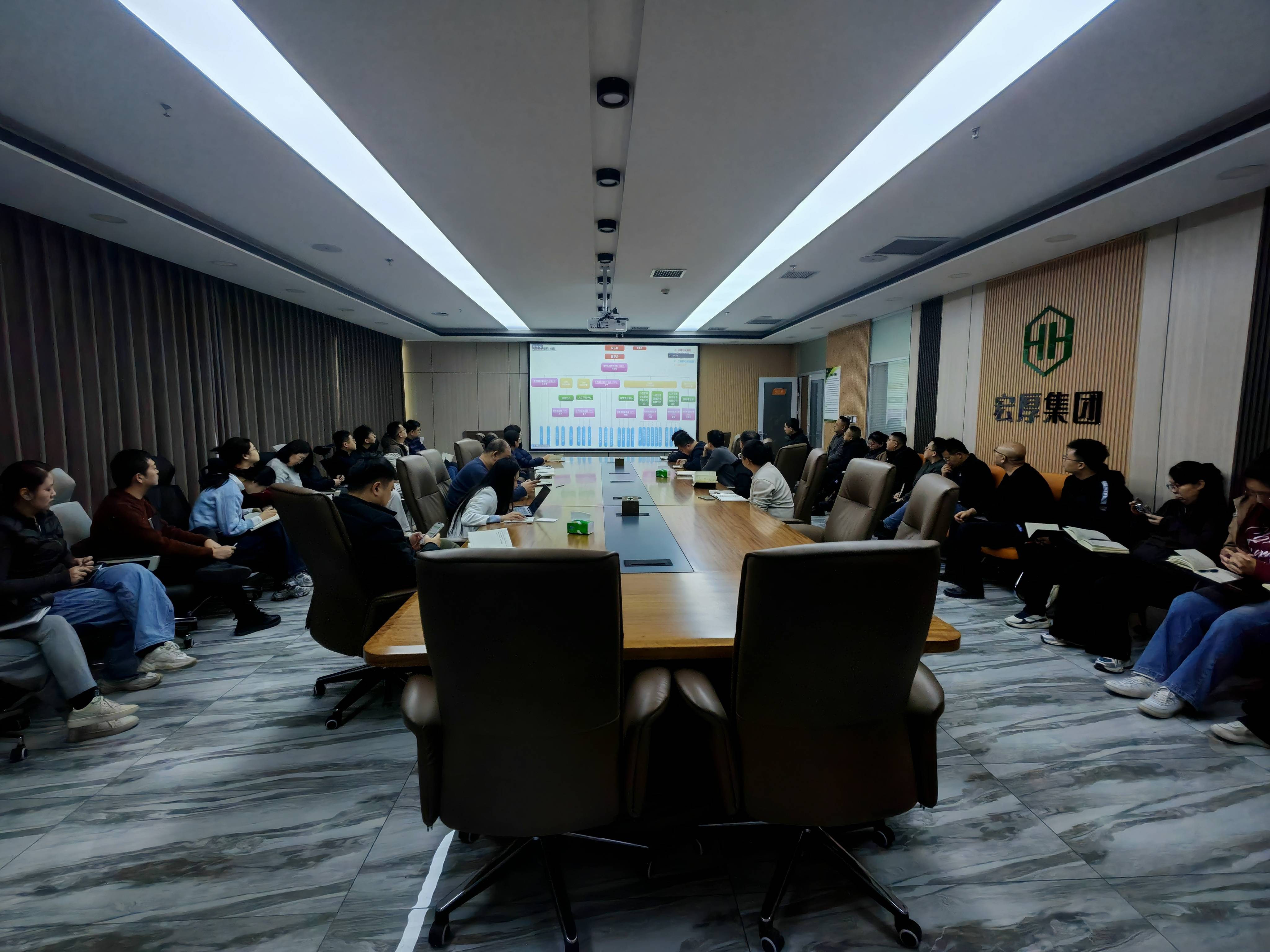 凝心聚力启新程—宏厚建科召开2026年度线上全员会议